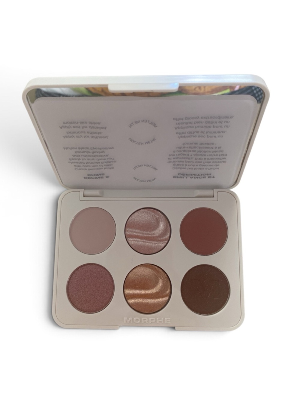 Morphe Outer Spice Mini Palette — Rose, Copper & Warm Brown Tones